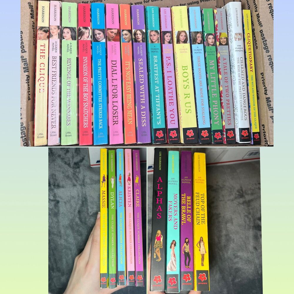 The Clique Complete Series Collection 25 Novel Lisi Harrison 2004 Vintage YA Y2K